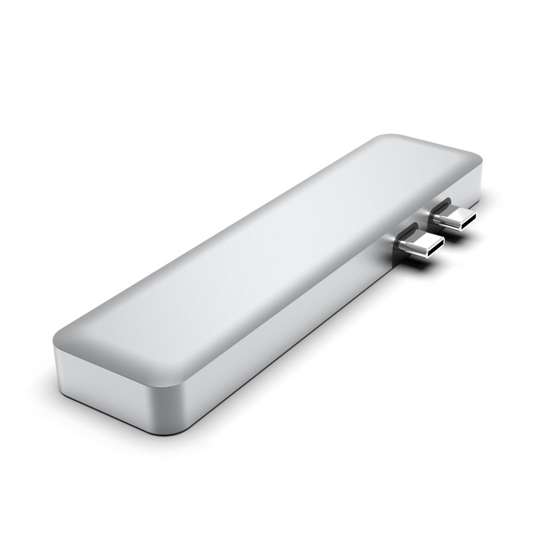 8 en 1 doble tipo-c USB Hub con puertos USB-A HDMI lector de tarjetas SD para Mackbook pro
