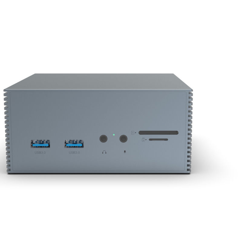 Estación de acoplamiento USB C para Windows MacOS Macbook Pro con fácil integración Plug and Play