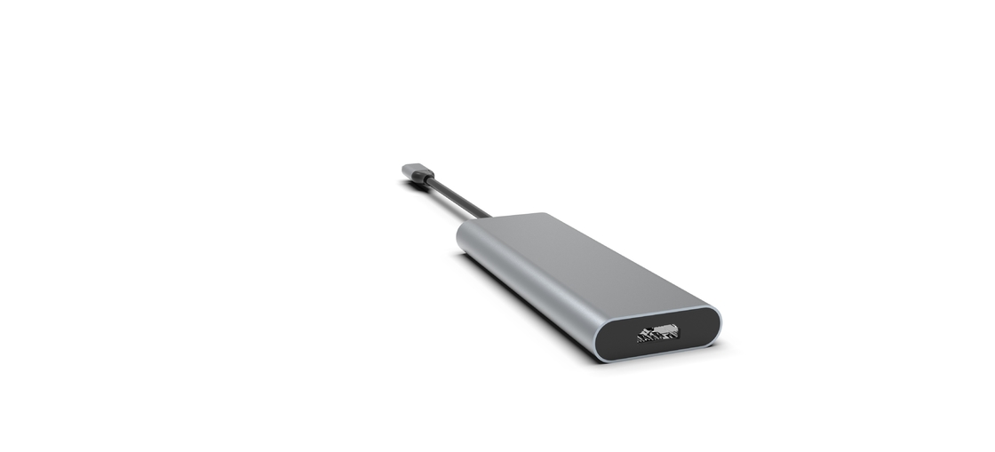 Tipo C Adaptador USB C Multipuerto Adaptador Hub con Ethernet 4K HDMI 3 puertos USB 3.0 100W PD Compatible