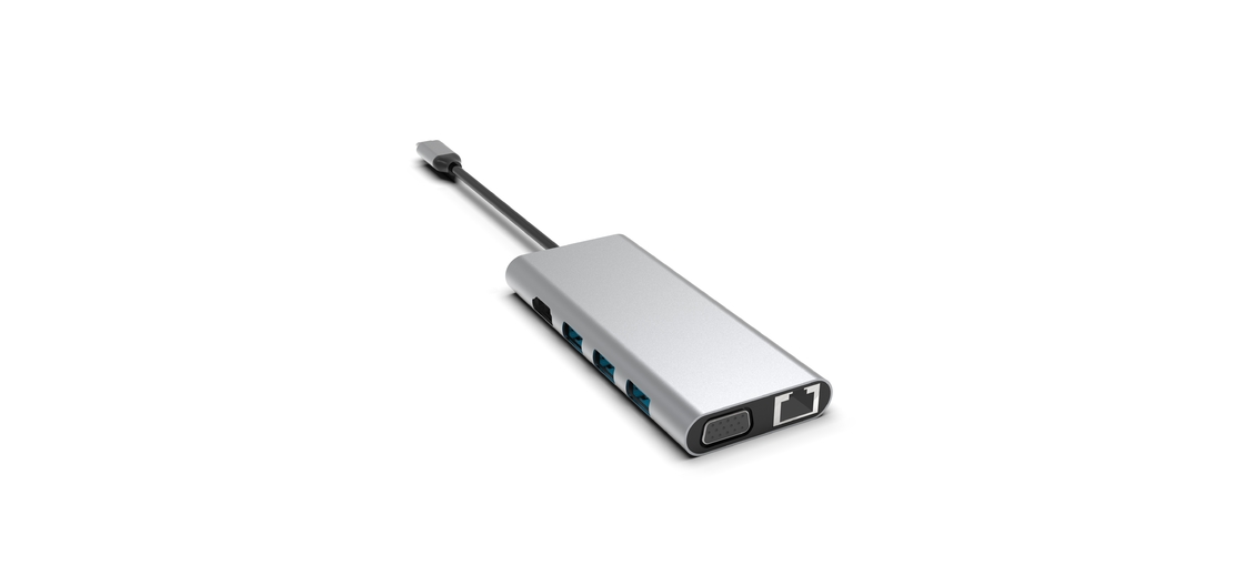 Macbook Usb Un adaptador para Macbook Air 5 en 1 Puertos múltiples 4K Usb Tipo C Slim 3.0