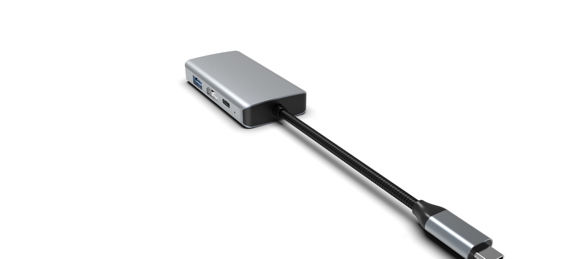 Todo en un HDD 4 en 1 Usb C 4 en 1 Multiport Adapter Hub Expansion Laptop Docking Station Tipo C a HDMI USB 3.0 PD