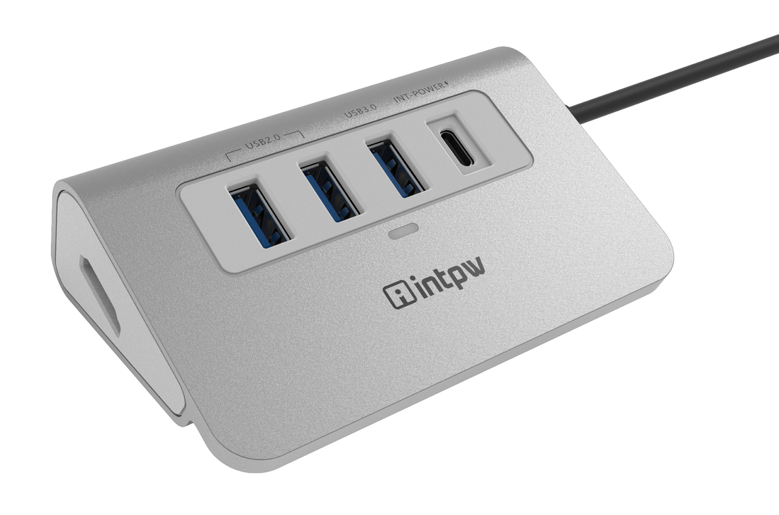 3.0 Usb-C a Usb-A Adaptador 4 puertos Tipo C HUB Expander Splitter OTG Adaptador Estación de acoplamiento PC portátil