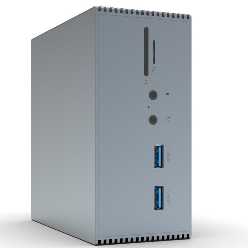 Estación de acoplamiento USB C para Windows MacOS Macbook Pro con fácil integración Plug and Play