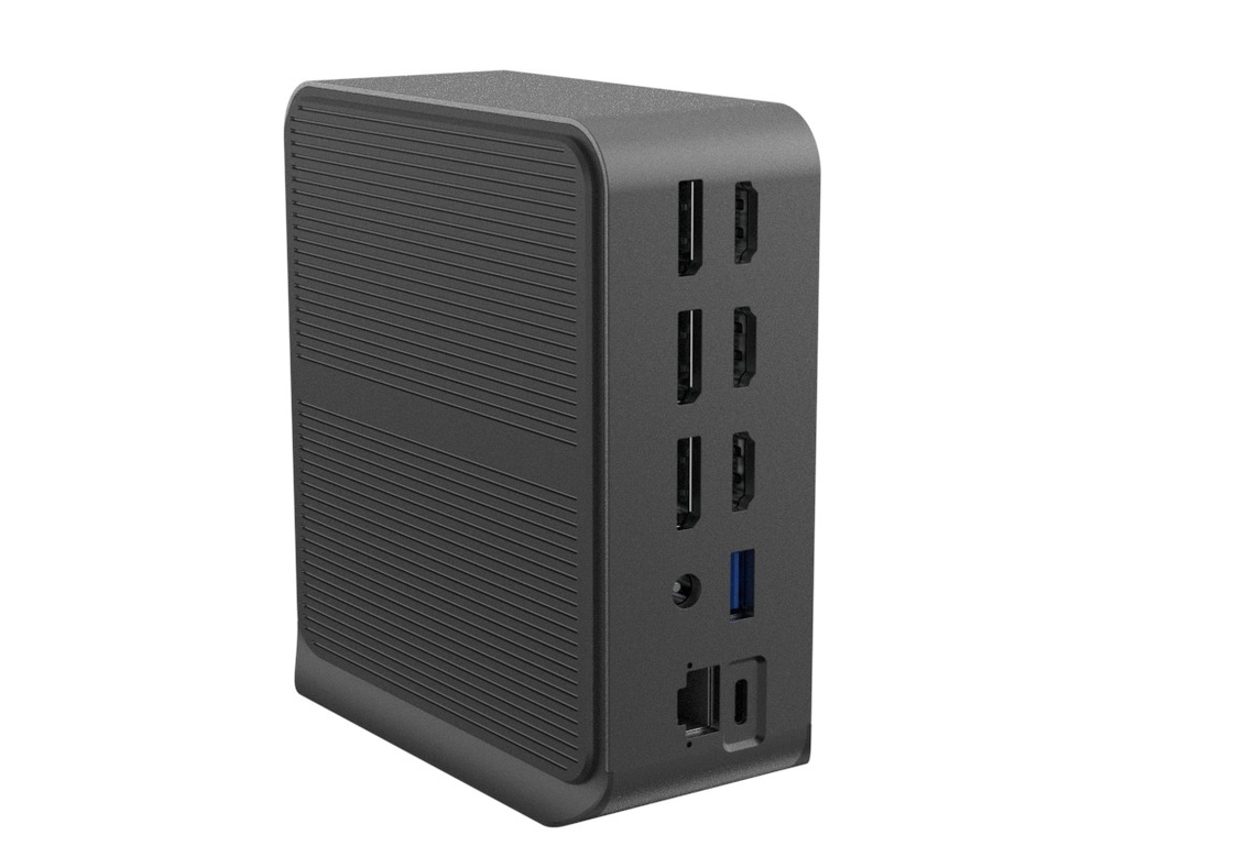 Thunderbolt Dock Triple Monitor 18 en 1 USB C Estación de acoplamiento USB C Hub Potencial de desbloqueo