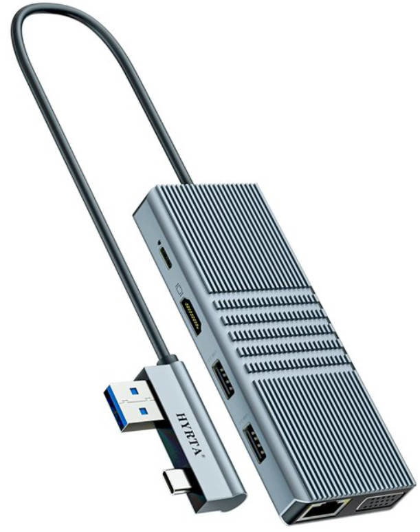 11 IN 2 USB C Hub PD 3.0 HDMI Tecnología de enlace de pantalla Surface Pro 7 Estación de acoplamiento de hub