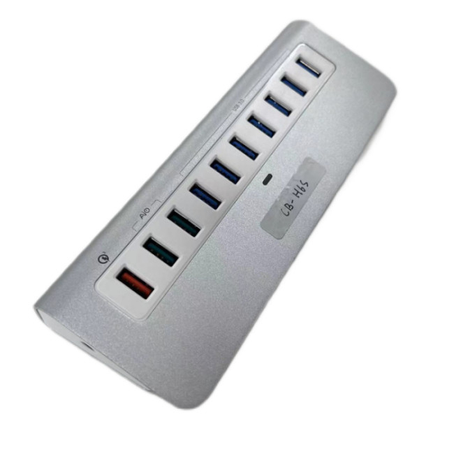 Adaptador de 10 puertos USB A a USB C para cargar teléfonos inteligentes y tabletas