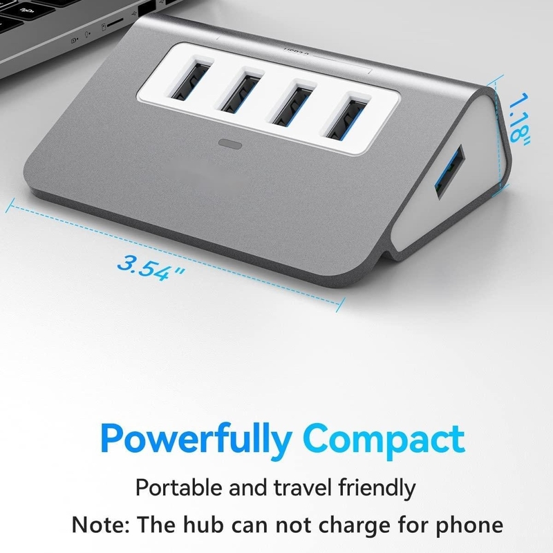 10 puertos USB C Hub portátil USB C Hub tipo C a 4 puertos USB A para PC tablet