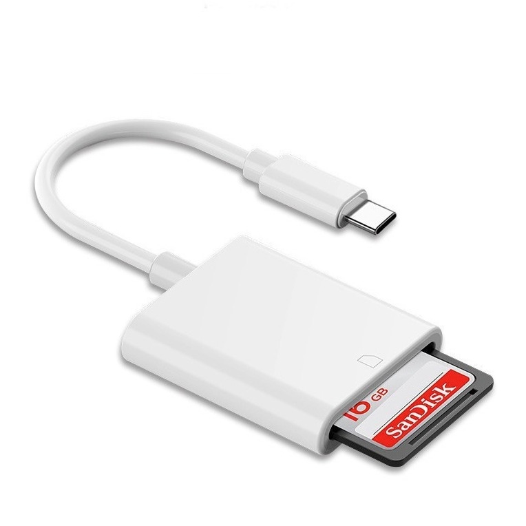 Apple External USB C para el lector de tarjetas SD Tipo C lector de tarjetas de cámara Adaptador de lector de tarjetas de memoria