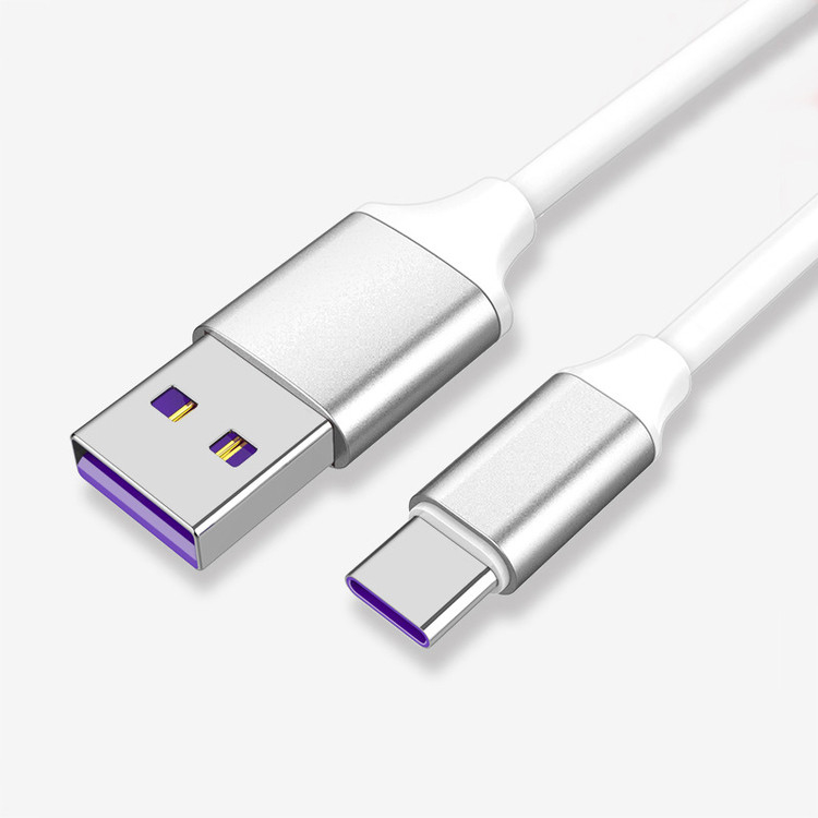 3m 2m USB blanco A a USB C cable de carga rápida compatibles con Samsung Galaxy