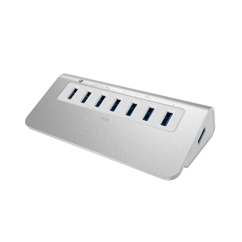 Usbc Usb A Adaptador multipuerto AUSB Hub 7-1 5Gbps 8 en 1 Hub tipo C USB2.0-3.0 portátil Macbook