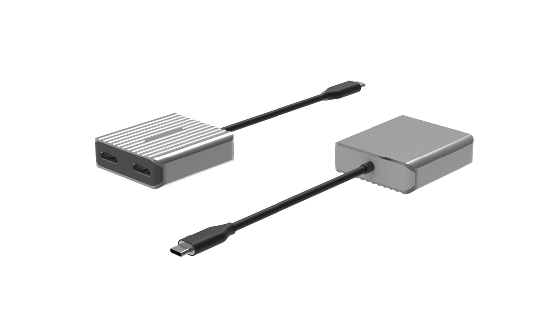 Alta velocidad HDMI a USB Un adaptador USB 2 HDMI 8K 4K portátil con doble espejo