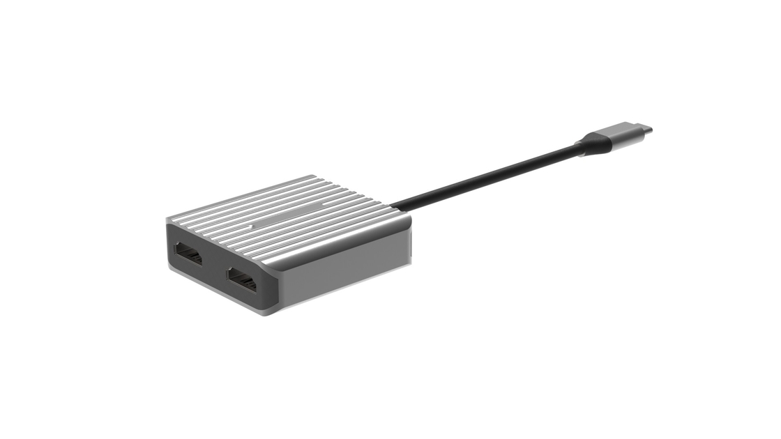 Alta velocidad HDMI a USB Un adaptador USB 2 HDMI 8K 4K portátil con doble espejo