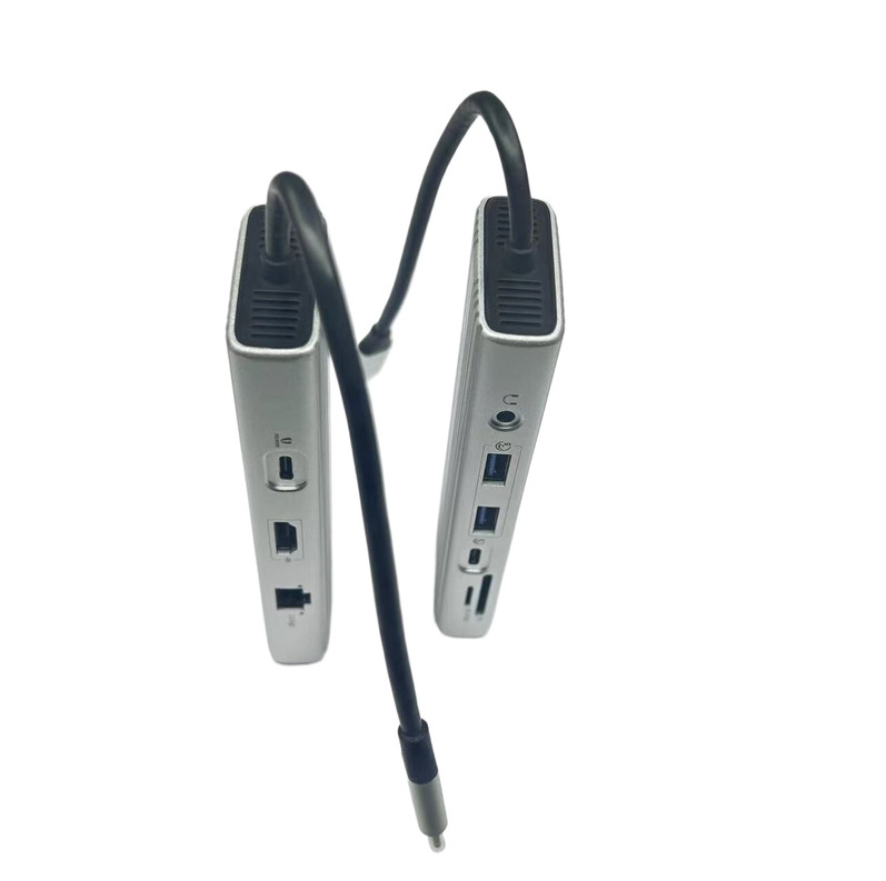 Mac usb c hub 6 en 1 Estación de acoplamiento USB-C a USB A 3.0 PD 100W para mac mini m1 m2