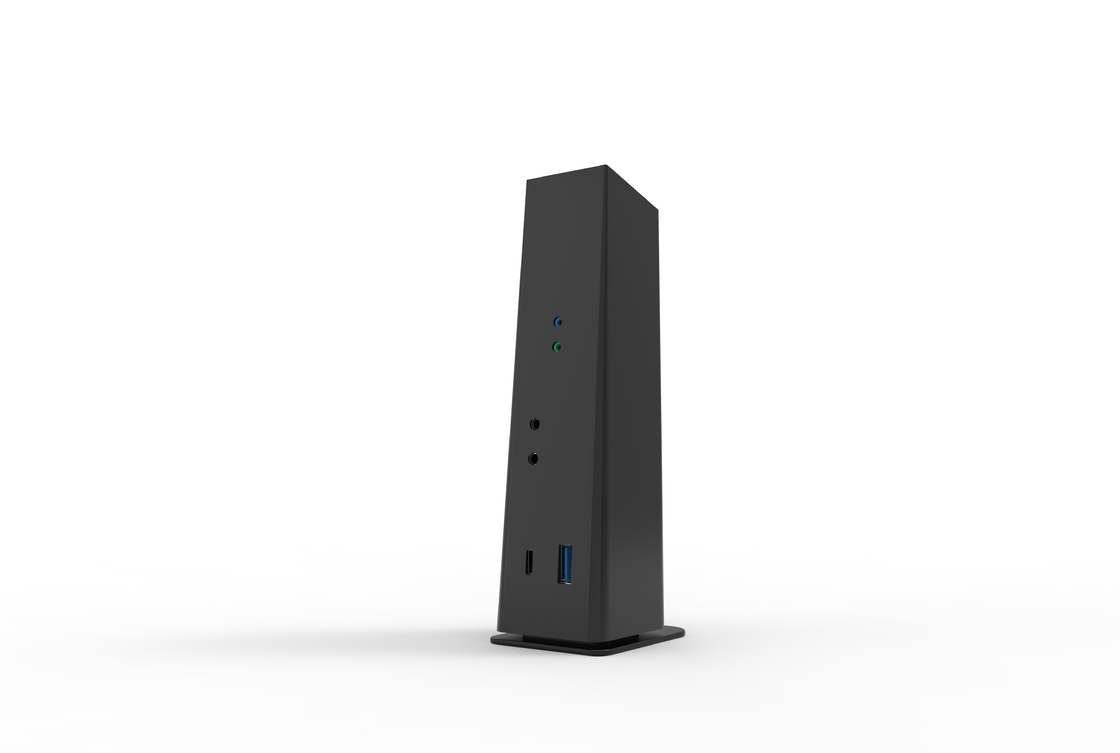 Estación de acoplamiento portátil para computadoras portátiles con cable integrado USB3.0