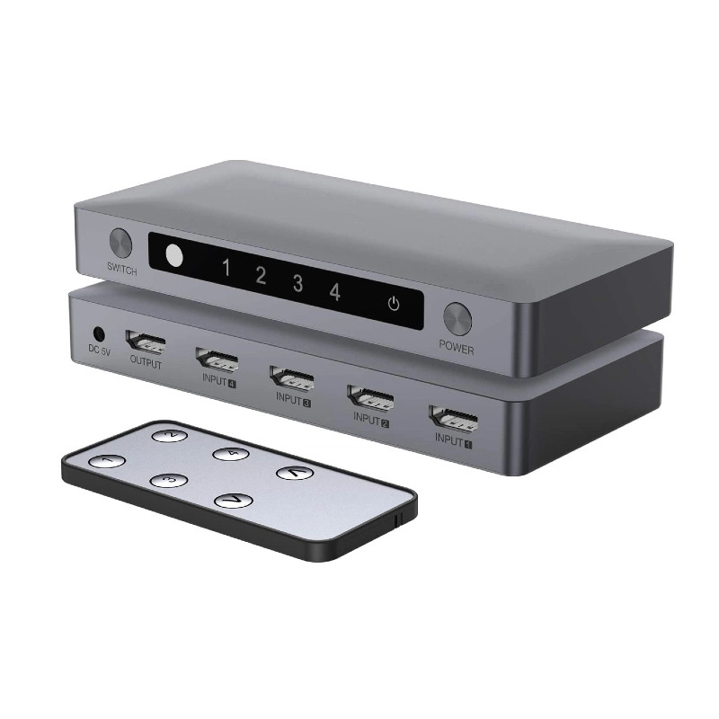 4k Ultra Hd Hdmi Switch 4Kx2K 4 puerto 4puerto Video Splitter 1x4 4K30Hz HDMI V1.4 Splitter 1 en 4 fuera 4K 3D 1080P
