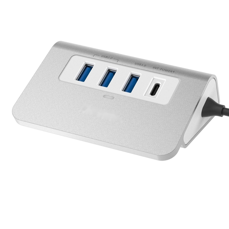Adaptador USB C 4 en 1 con puertos USB 3.0 4K HDMI para portátil