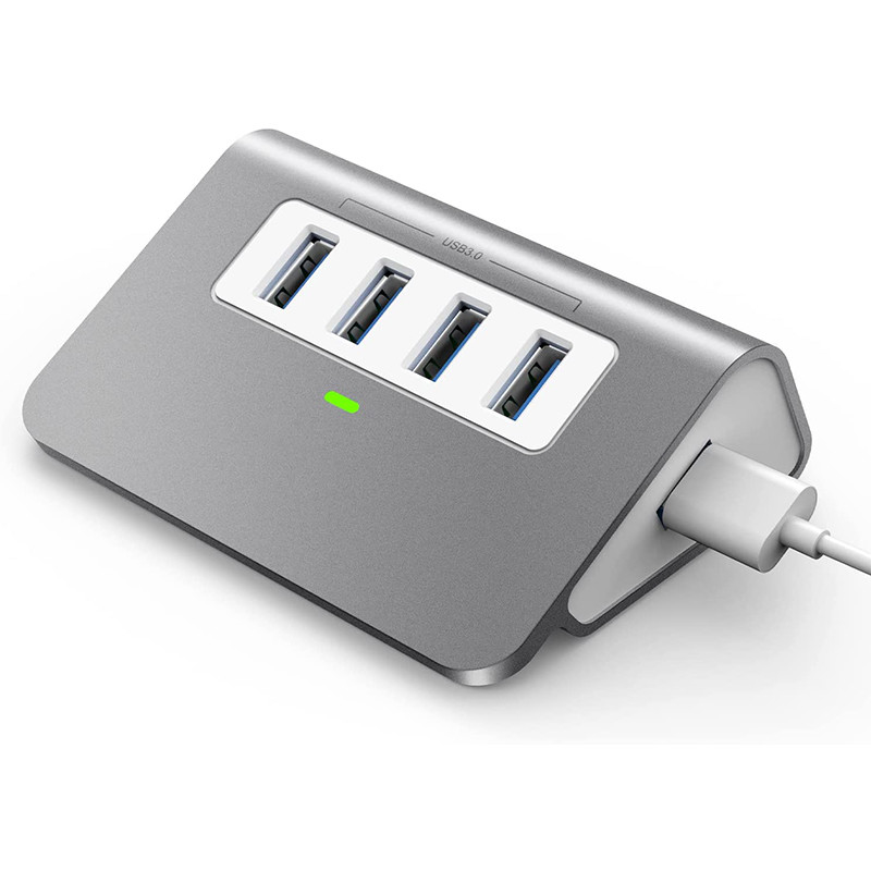 3.0 Extensor de 4 puertos USB-C Adaptador Hub USB Dock HUB Splitter USB Dispositivo universal portátil