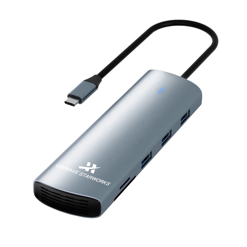 Experimenta conectividad sin fisuras con nuestro Hub USB C y compatibilidad USB Tipo-C