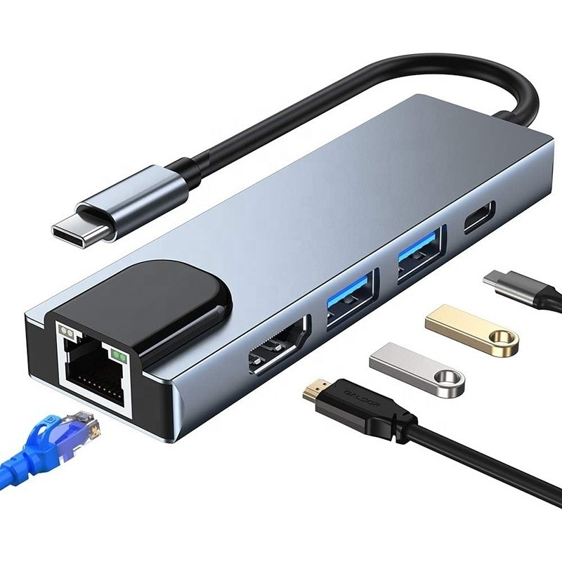 Adaptador USB C 13 en 1 4K HDMI Hub Tipo C a HDMI 4K USB 3.0 2.0 PD Convertidor de carga