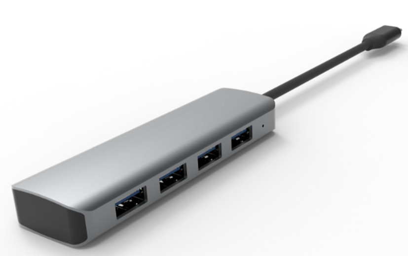 USB 3.0 a 6 puertos USB Hub y adaptador Ethernet de 1000Mbps para compatibilidad entre hombres y mujeres