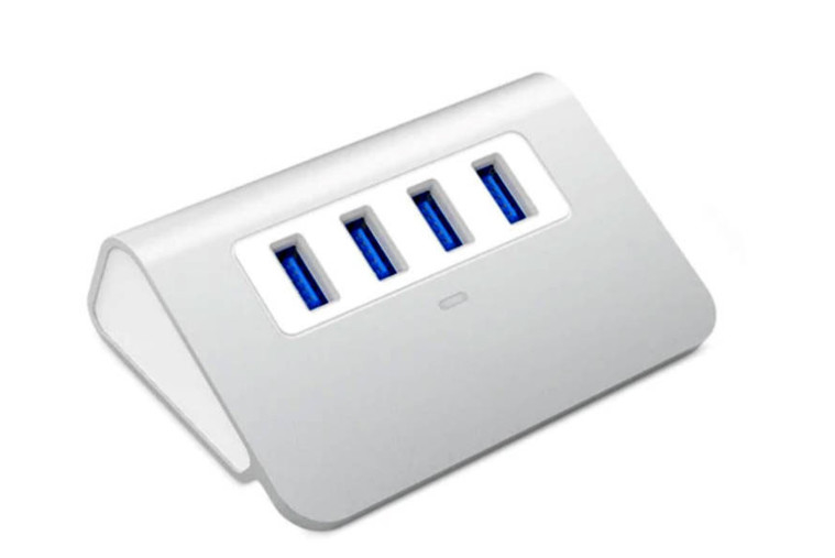 Interfaz tipo C 4 en 1 14 puertos Hub Tipo C OTG a USB 3.0 2.0 Adaptador de aleación de aluminio