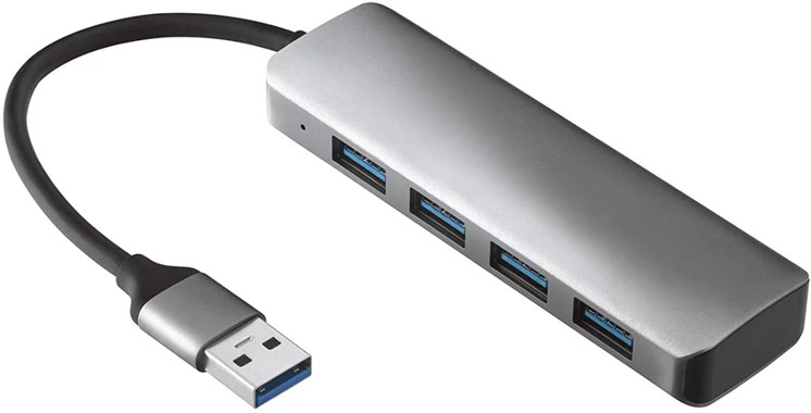 Adaptador de conexión 4K HDMI compatible tipo C a USB C con 2 puertos de carga USB3.0 y PD