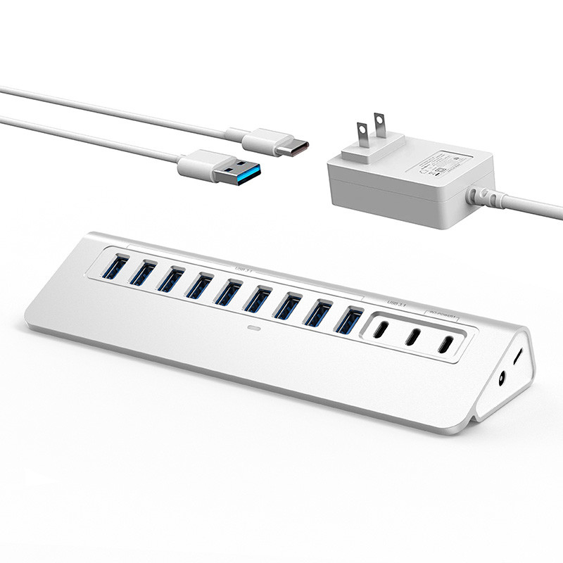 Port USB C para portátil Hub USB de alta velocidad 3.1 Hub Hub de carga USB C