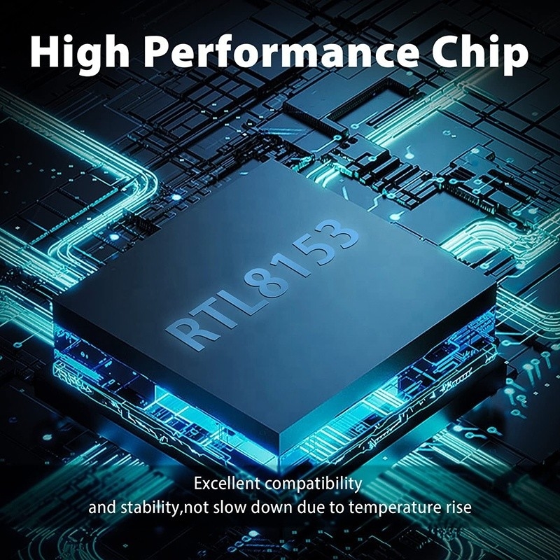 Adaptador Ethernet Gigabit Lan para computadoras portátiles de alta demanda