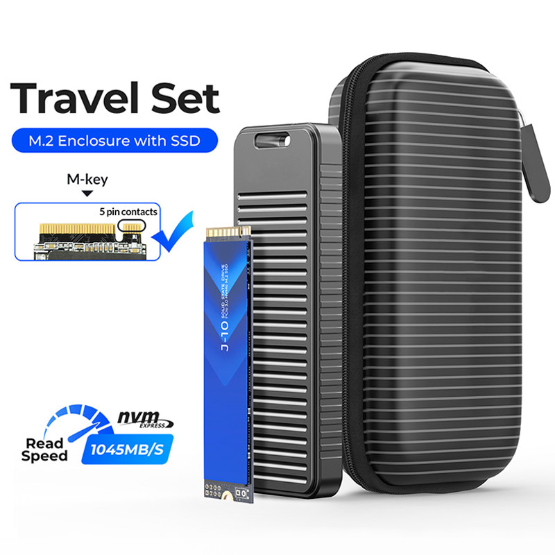 Alta capacidad 128G SSD Almacenamiento -40°C a 85°C Velocidad de lectura Hasta 1800 MB/s