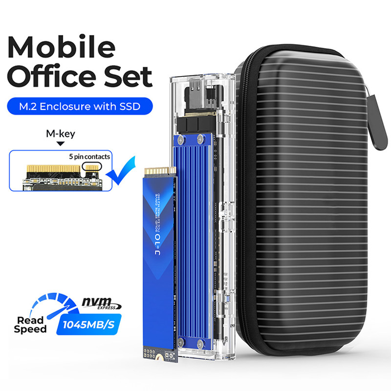 Alta capacidad 128G SSD Almacenamiento -40°C a 85°C Velocidad de lectura Hasta 1800 MB/s