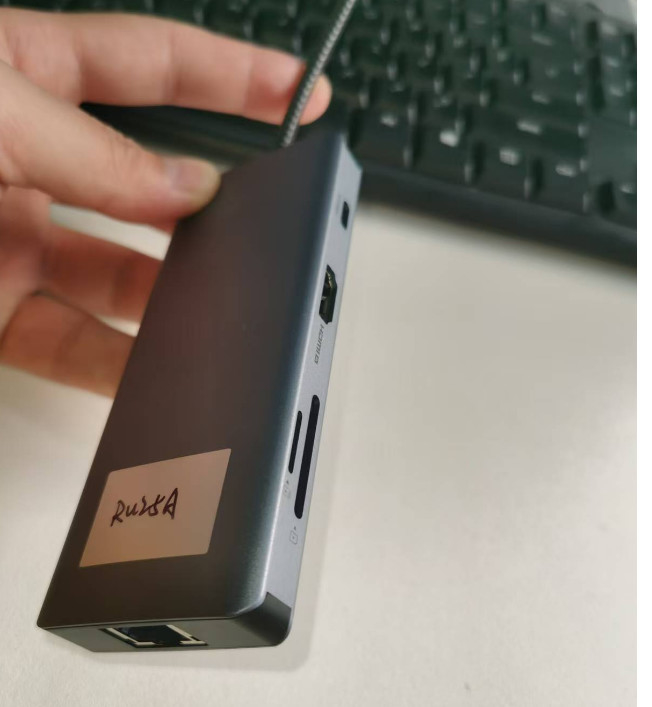 4K HDMI 9 en 1 USB-C Hub con USB 3.1 Estación de acoplamiento de puertos múltiples Adaptador Mac Notebook