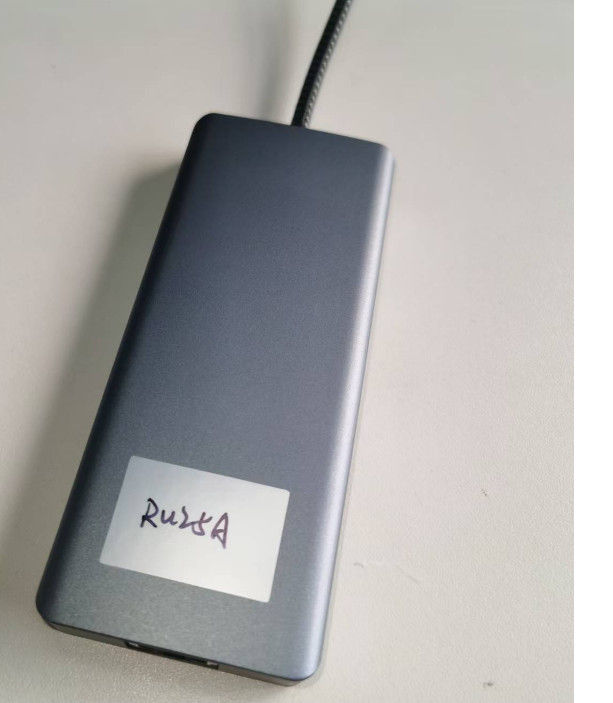 4K HDMI 9 en 1 USB-C Hub con USB 3.1 Estación de acoplamiento de puertos múltiples Adaptador Mac Notebook