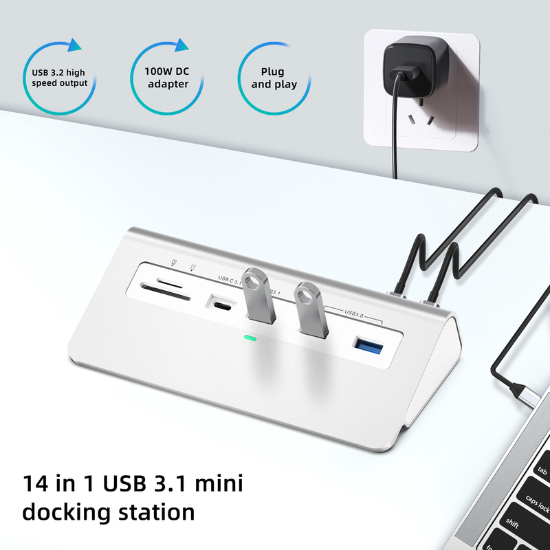 Convertidor de adaptador USB-C compatible con Mac OS con salida HDMI de hasta 4K 30Hz