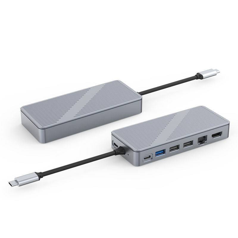 Estación de acoplamiento USB-C USB 3.0 1G Ethernet 4K HDMI para dispositivos USB C Compatibilidad