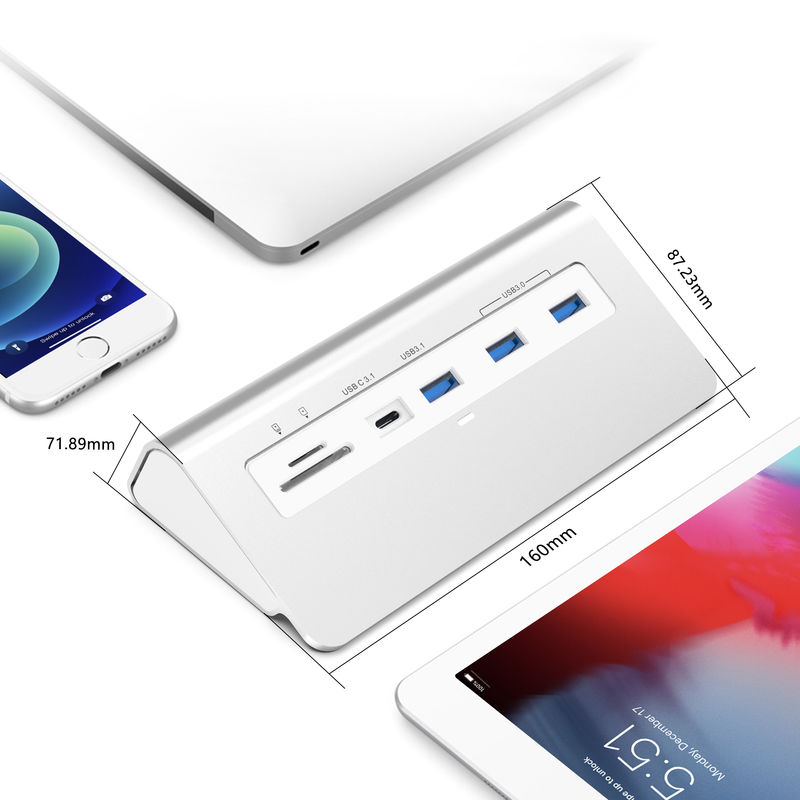 Estación de acoplamiento de escritorio Subosen Manufacture 14 en 1 tipo C USB C 1G Ethernet 4K HDMI