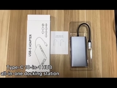 7 en 1 tipo-C Hub 4K para HDMI Multiport Dock Station