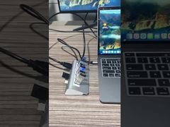 Estación de acoplamiento mini de 9 en 1 USB-C hub